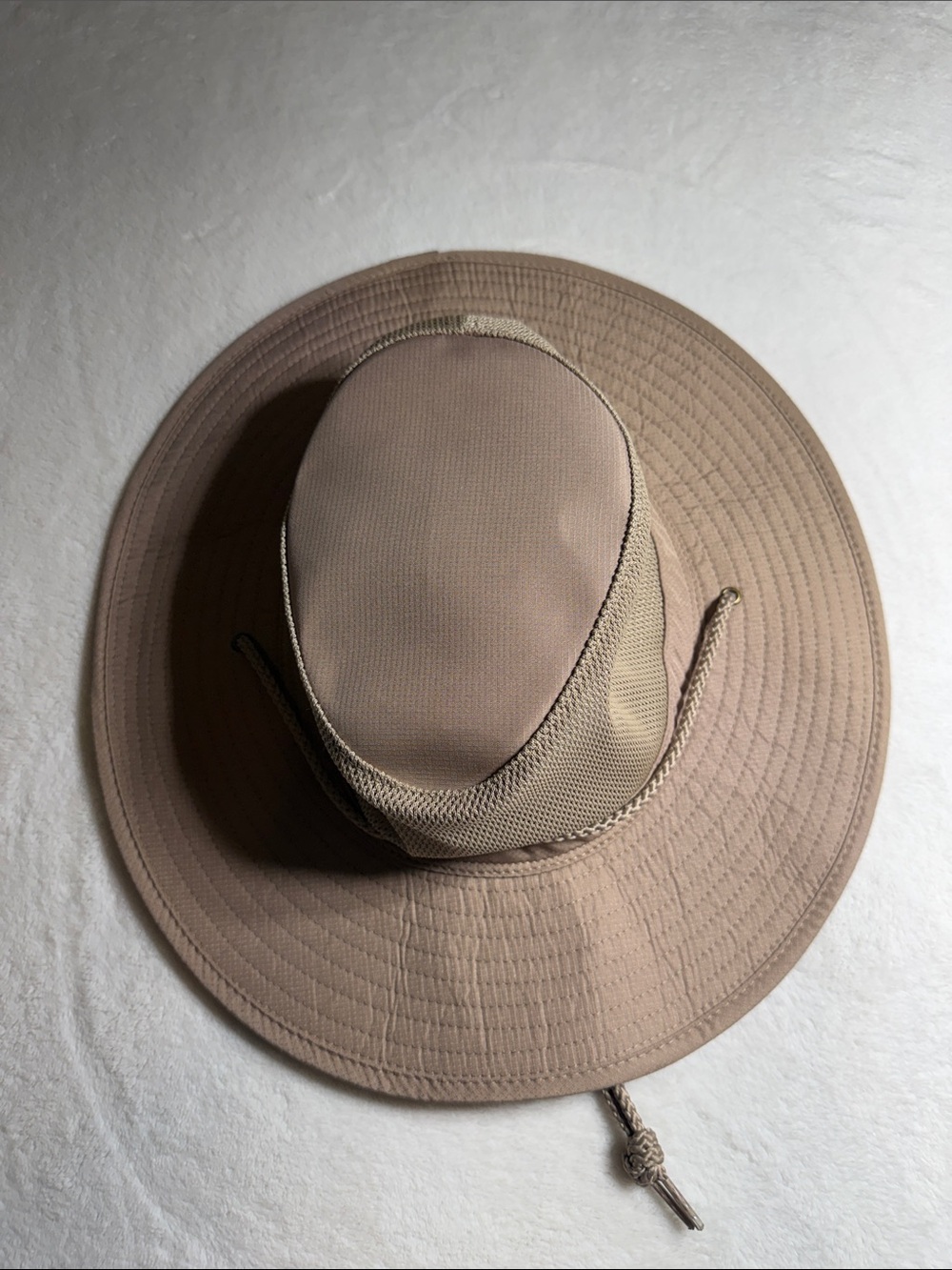 New Disney Subtle Mickey Mouse Brown Wide-Brim Hat - Picture 6 of 8